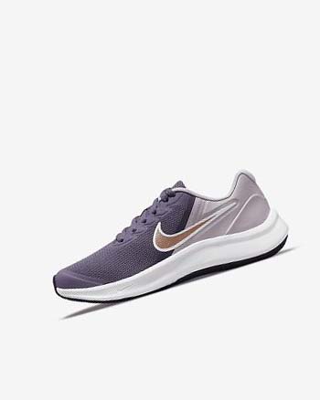 Nike Star Runner 3 Morados Grises Metal Rojos Marrom | MX 2541